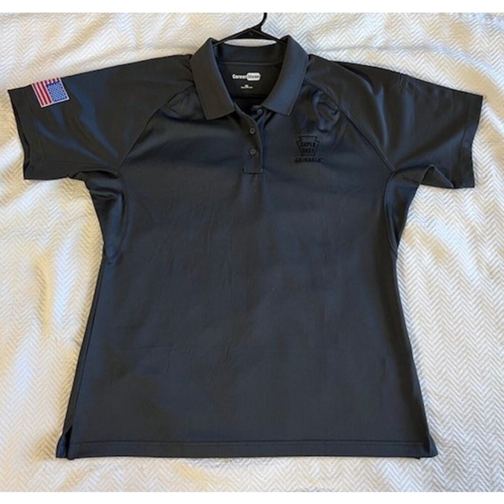 Corner Stone Geissele Tactical Polo Shirt Charcoal Gray Men's Size X-Large